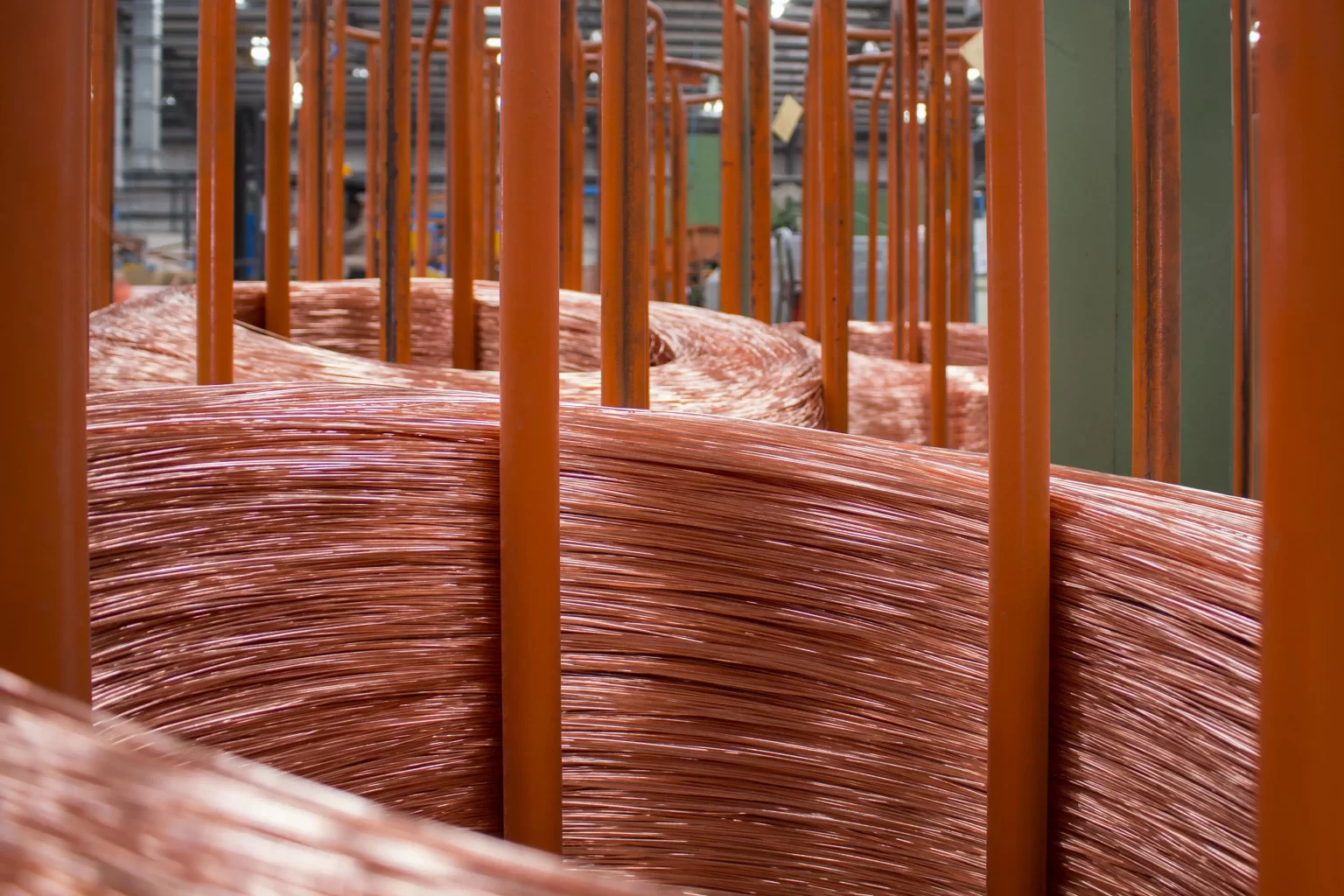 Copper conductor stranding